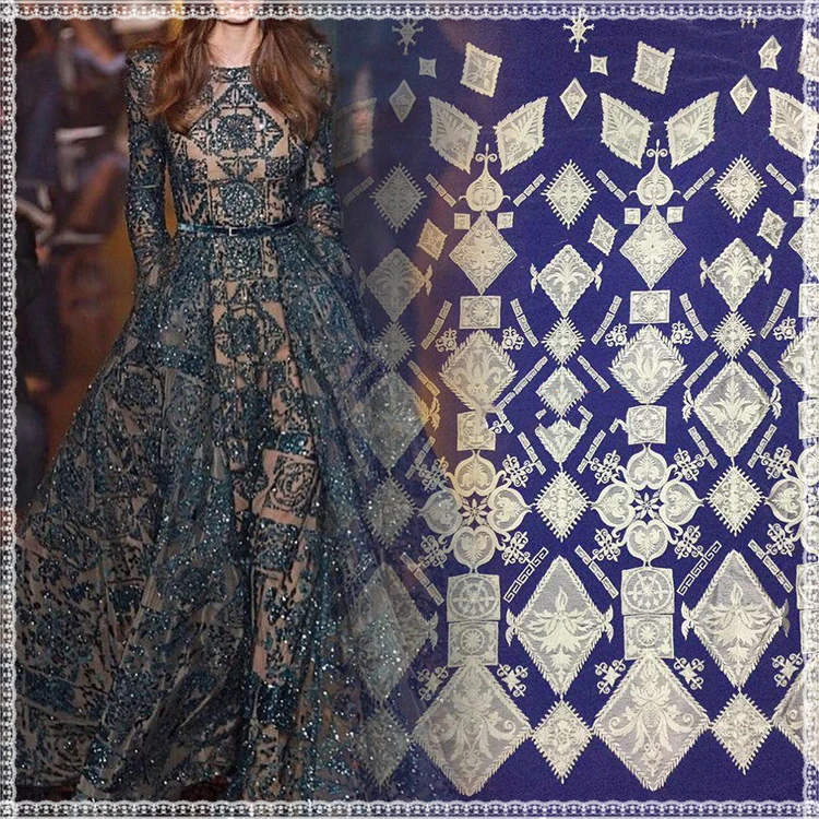 Bridal-lace-fabrics-wholesale-royal-blue-white (1)