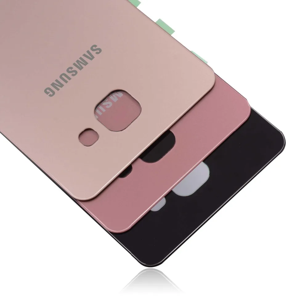 Задняя крышка батареи для Samsung Galaxy A5 A510 A510F задняя крышка корпуса батарейного отсека чехол запасные части