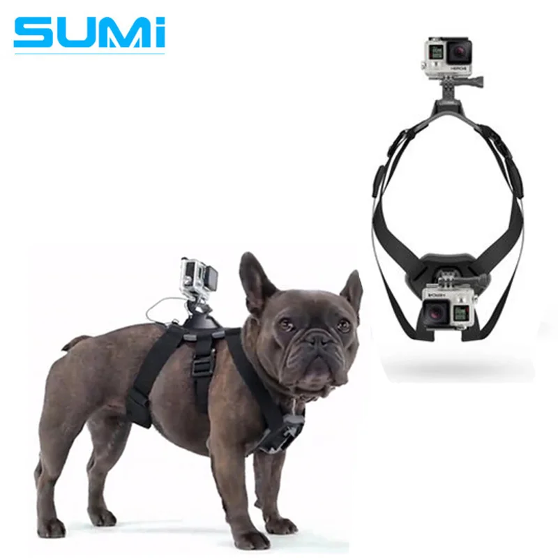 For GoPro Fetch Mount Dog Harness Dog Chest Strap Mount Go Pro