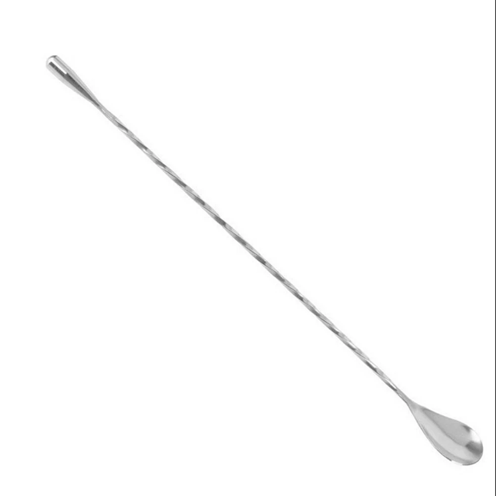 

30cm Stainless Steel Cocktail Mixer Bar Puddler Stirring Mixing Spoon Ladle Stirrer Martini Mojito Margarita Tool