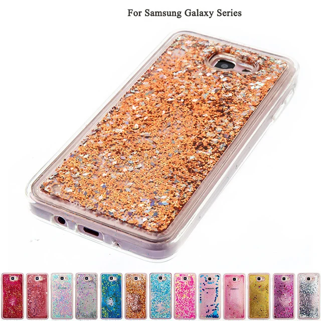 

Quicksand Glitter Star Flowing Liquid Case For Samsung Galaxy J3 J5 J7 Prime A3 A5 2016 2017 S5 S6 S7 S8 Plus Soft TPU Cover B31