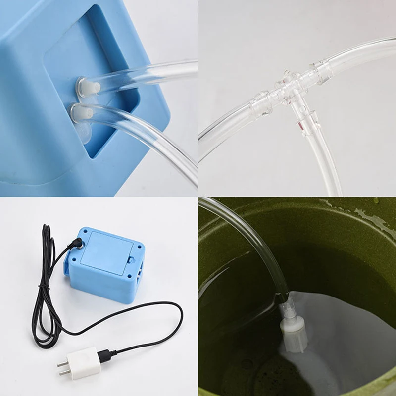 Drip Irrigation Led Pump Automatic Watering Set Plant Watering Timer Garden Water Timer Home Office Water Irrigation
