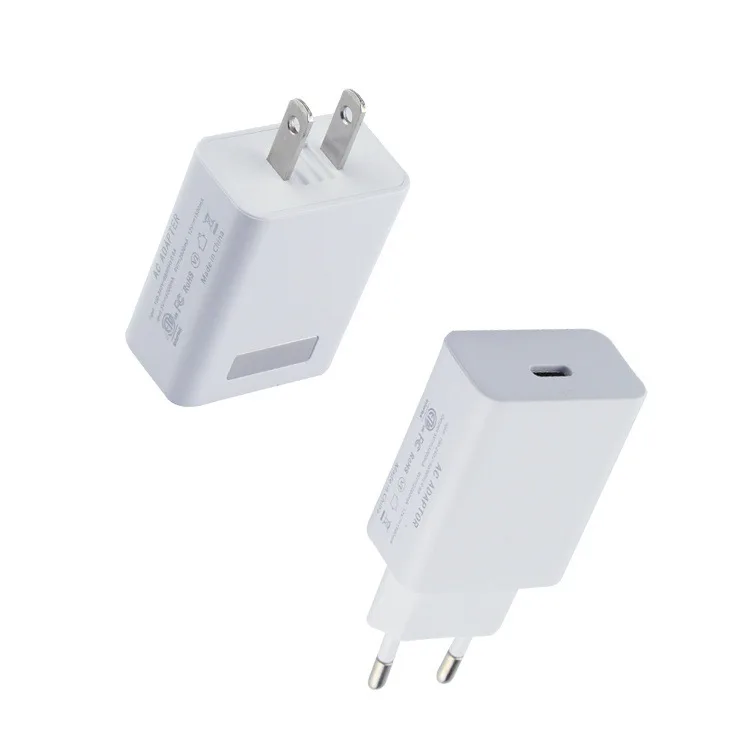 Usb type-C PD зарядное устройство адаптер для Apple MacBook/iPhone X/ iPad type-c USB-C PD Быстрая зарядка 18 Вт стены/путешествия зарядное устройство адаптеры