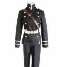 Seraph of The End Cosplay Yuichiro Hyakuya Costume Men's Wear Men Suiting Dinner Coat Tuxedo Men's Dress Battle Suit цена Seraph of The End Cosplay Yuichiro Hyakuya Costume Men's Wear Men Suiting Dinner Coat Tuxedo Men's Dress Battle Suit цены онлайн