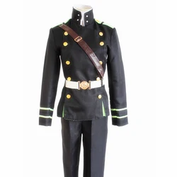 Seraph of The End Cosplay Yuichiro Hyakuya Costume Men's Wear Men Suiting Dinner Coat Tuxedo Men's Dress Battle Suit Seraph of The End Cosplay Yuichiro Hyakuya Costume Men's Wear Men Suiting Dinner Coat Tuxedo Men's Dress Battle Suit