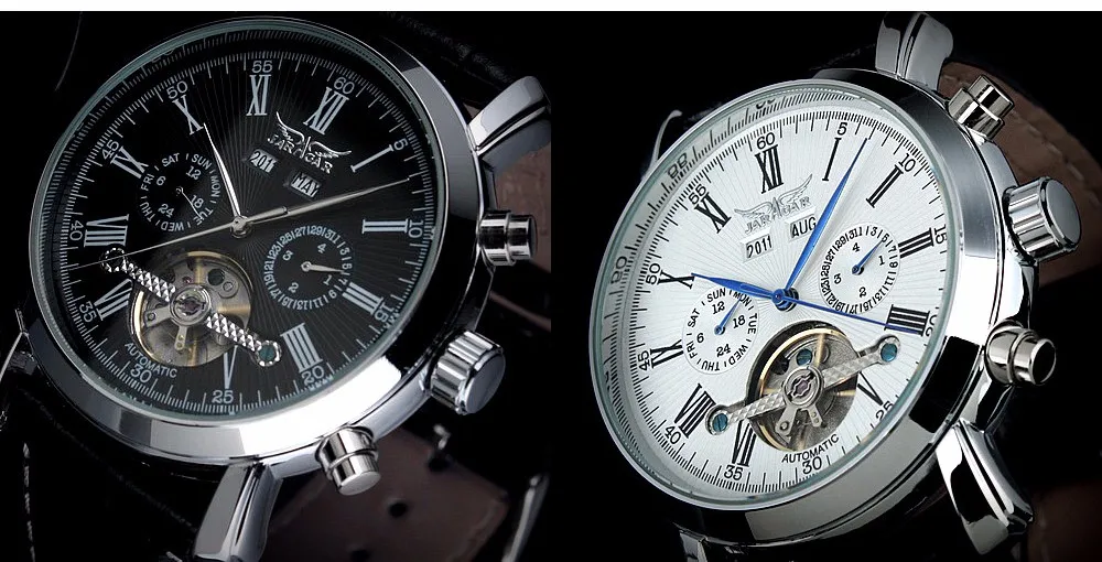 Tourbillon Auto Mechanical Mens Watch with Full Calendar Tourbillon Auto Mechanical Mens Watch with Full Calendar