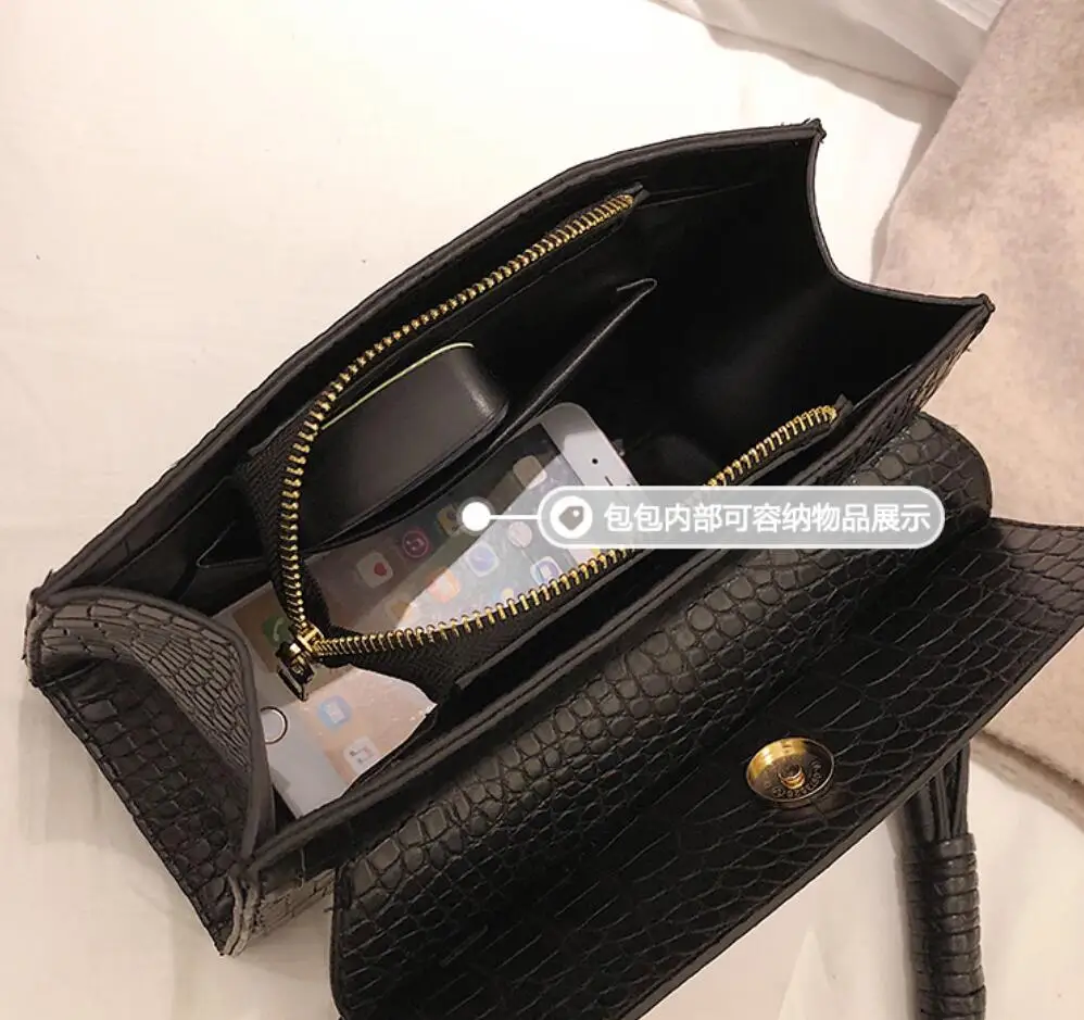 Женская сумка мессенджер tote модная дамская из искусственной кожи с рисунком