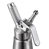 Whipped Cream Dispenser Stainless Steel - Professional Whipped Cream Maker - Gourmet Cream Whipper - Large 500 & 1000ml