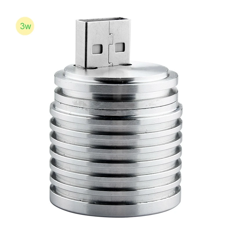 Enjoydeal 2 Вт/3 Вт светодиодный USB прожектор портативная лампа Мобильная мощность