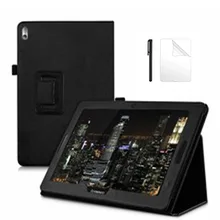 Flio из искусственной кожи чехол для lenovo Idea Tab A10-70 A7600 A7600h A7600f чехол-подставка для A7600 A10-80h 10,1 дюймов чехол для планшета+ пленка+ ручка
