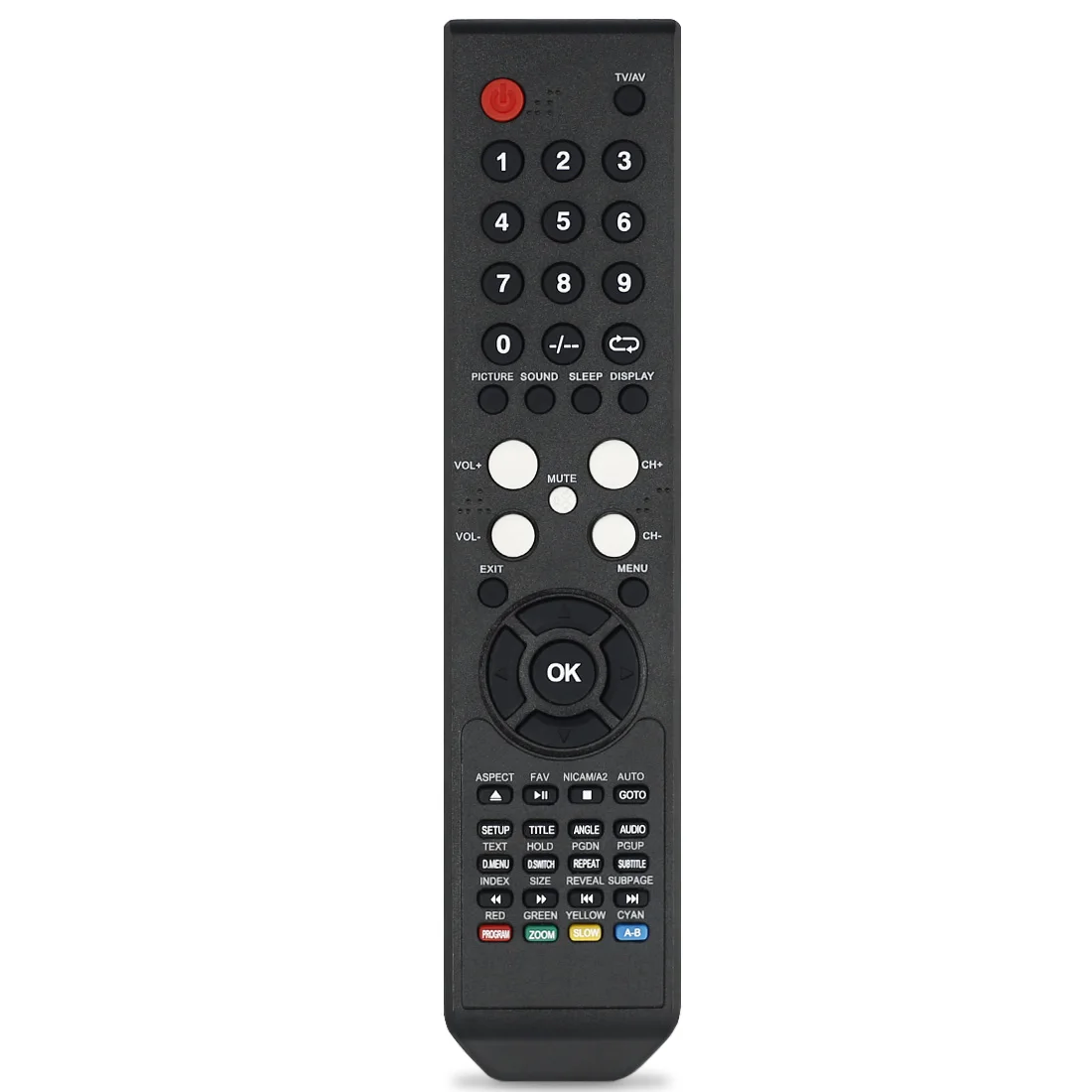 

New remote control for salora lcd led tv LED2226FHDVX controller