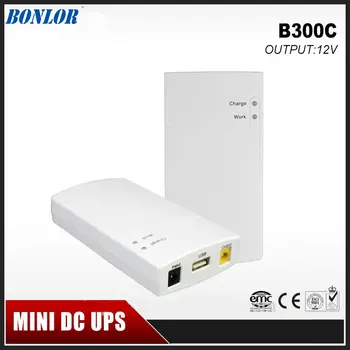 

Mini Portable UPS 12V2_5A DC Online Power Supply With Lithium Battery 7800mAh Max7 hours Backup Time for CCTV & Modem Equipment