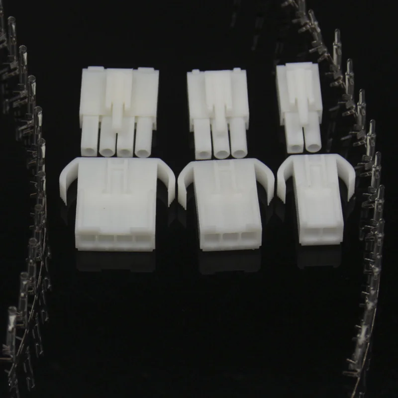 10 sets Small Tamiya connector Set Kits mini Tamiya set EL 4.5MM male Female socket plug with 2