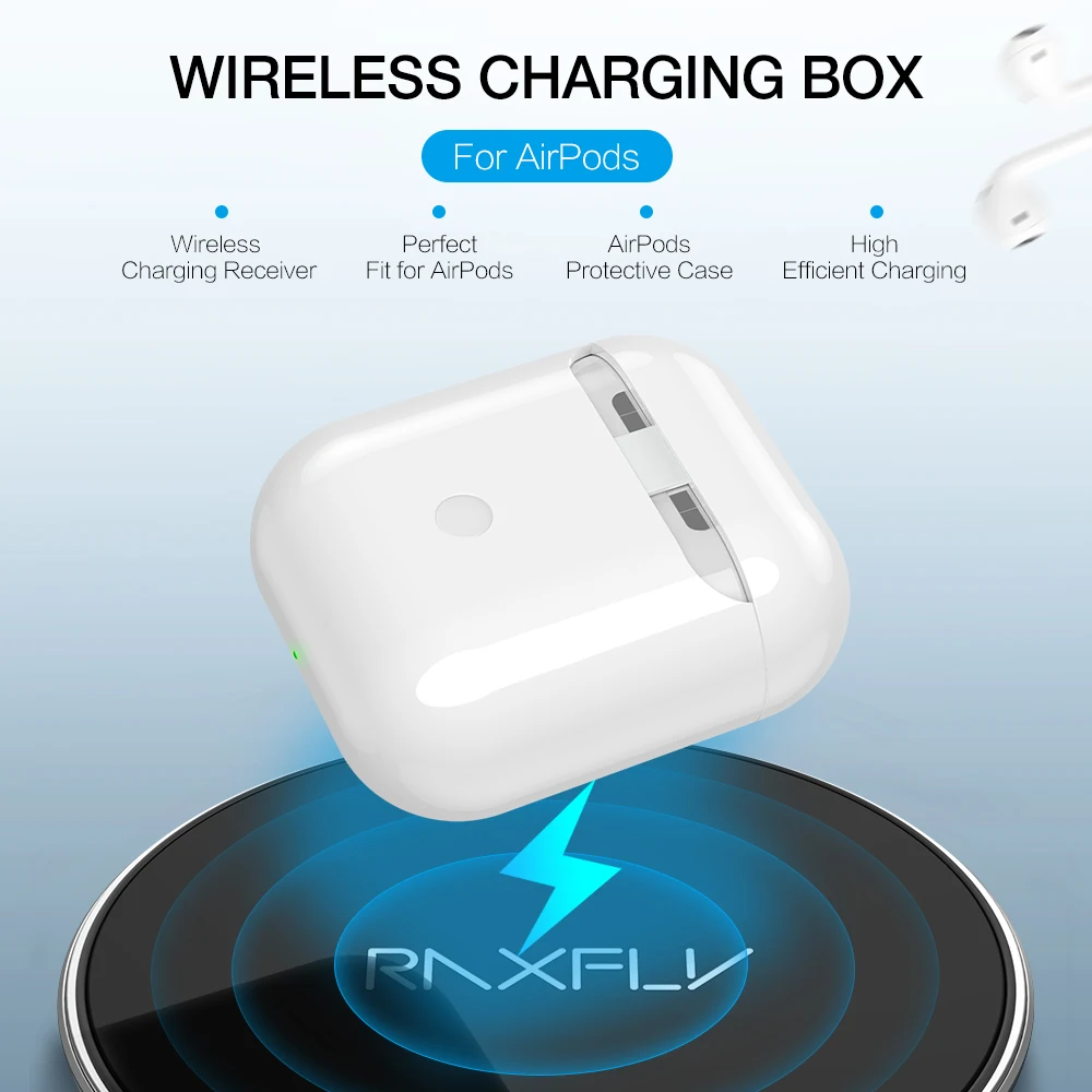 RAXFLY Беспроводное зарядное устройство для iPhone зарядка беспроводной приемник
