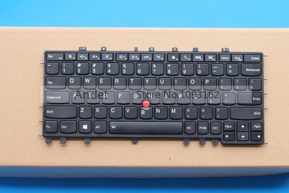 

New Original for Lenovo ThinkPad S1 Yoga 12 S240 Backlit Keyboard US English w/o bracket 04Y2620 04Y2916