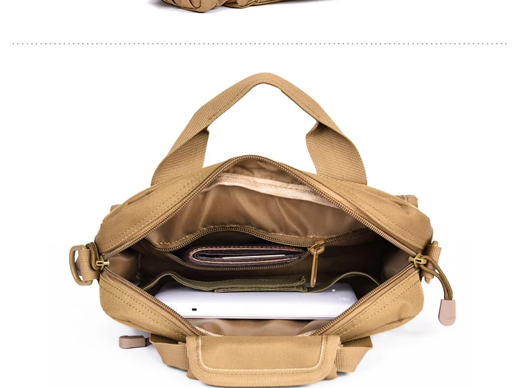 Molle Tactics Messenger Bag Nylon Military Sling Bag Vintage Camouflage Army Crossbody Bag Single Shoulder Chest Pack (6)