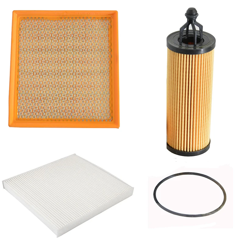 

Auto Air Filter Cabin Filter Oil Filter for JEEP Grand Cherokee WK2 3.0L 3.6L 2009- 04861756AA 68079487AA 1-68191349AA