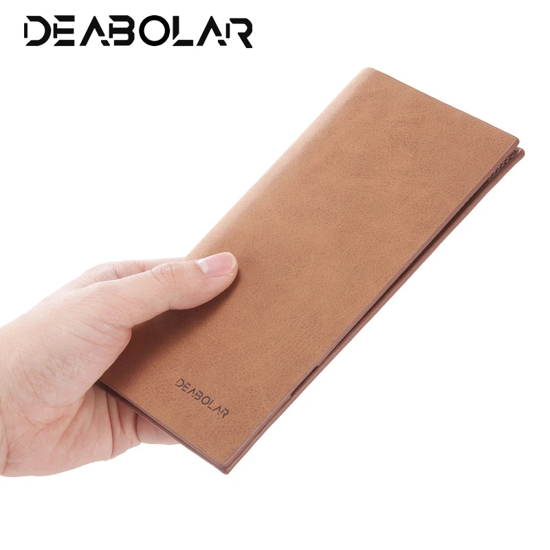 New retro fashion men's quality pu long section ultra-thin wallet leisure large capacity Zipper Multi-card Holder Cash Organizer New retro fashion men's quality pu long section ultra-thin wallet leisure large capacity Zipper Multi-card Holder Cash Organizer