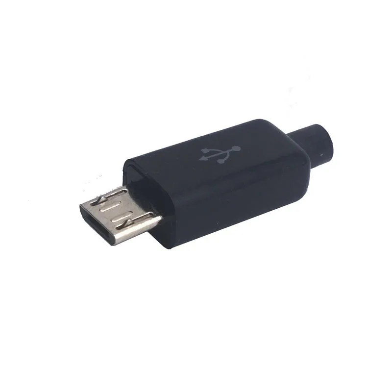 GP USB Мужской 5 Pin DIY Micro USB разъем пластиковый корпус Джек хвост Sockect Разъем терминалы