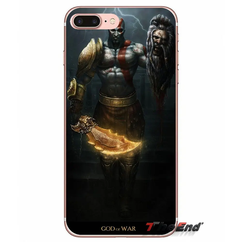 God of War Kratos III для huawei P Smart Y6 P8 P9 P10 Plus Nova P20 Lite Pro Mini 2017 SLA L02 L22 2i прозрачные чехлы из