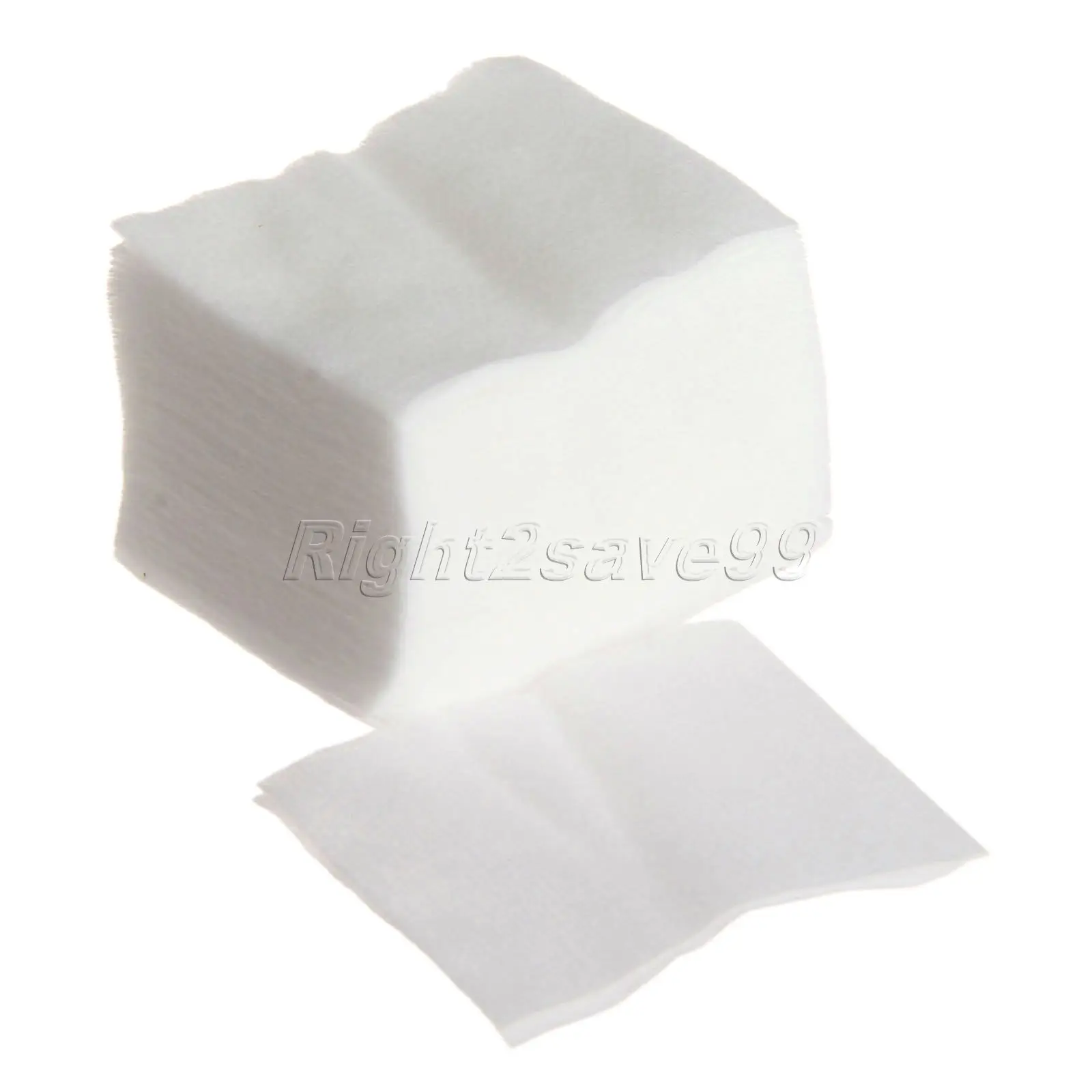 1200 Pcs Nail Wipe Pads Cotton Makeup Wipes Pad Nail Art Polish Gel