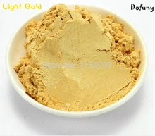 Light Gold color nail polish pigment, DIY eyeshadow makeup powder, Pearlescent powder,mica effect pigment,