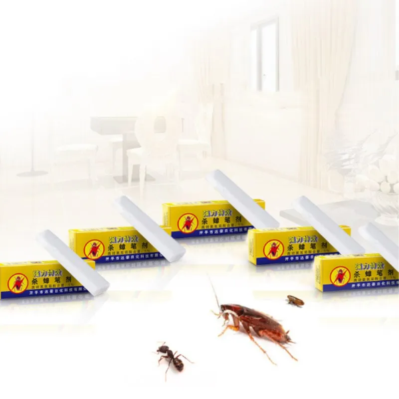10Pcs Pest Control Strong Magic pen Chalk cockroach medicine
