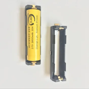 

10Pcs/lot Cylindrical Battery Contacts, Clips, Holders & Springs SMT Polarized Holder for 18650 Battery (10pcs)