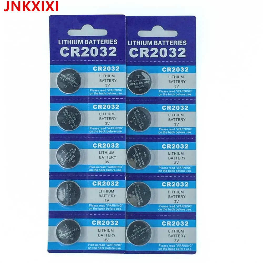 30PCS JNKXIXI Bateria CR2032 3V Lithium Button Battery BR2032 DL2032