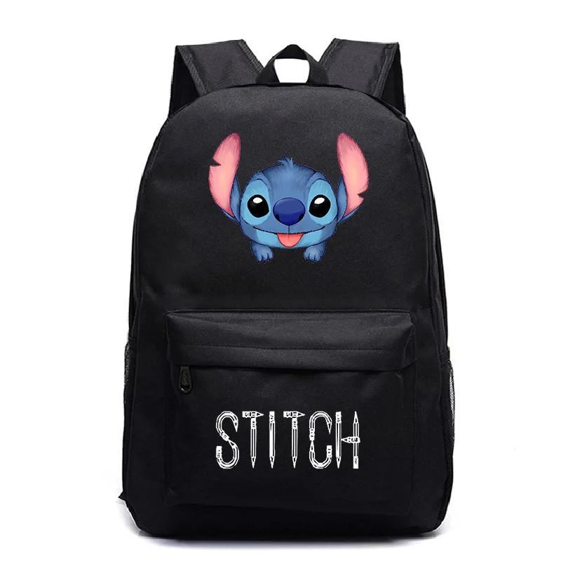 Kawaii Stitch рюкзак студентов обратно в школу подарок сумки красивый шаблон подростков Mochila красивые девочки мальчик путешествия рюкзак - Цвет: 5