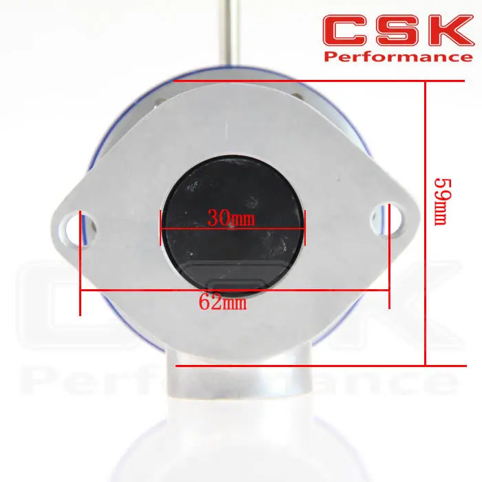 Красный 30PSI TS BOV turbo + 2 5 &quot63 5*150 мм Фланцевая труба * красные силиконовые шланги 4