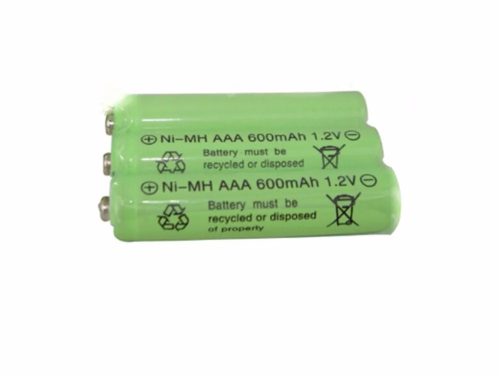 3 шт./партия перезаряжаемые батарейки AAA 1 2 в 600 мАч|aaa 1.2v|rechargeable battery aaabattery aaa |