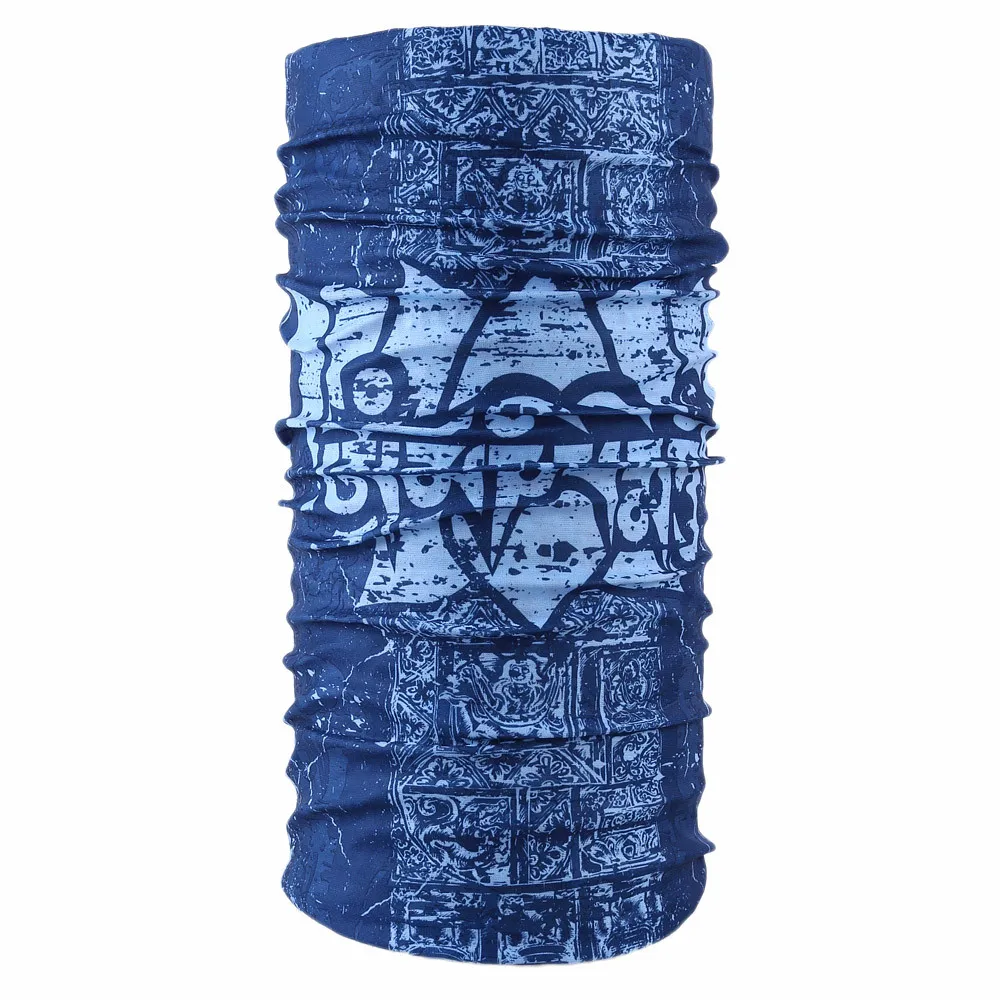 Biker Motorcycle Bandana Head Face Mask Multi Wear seamless Tube