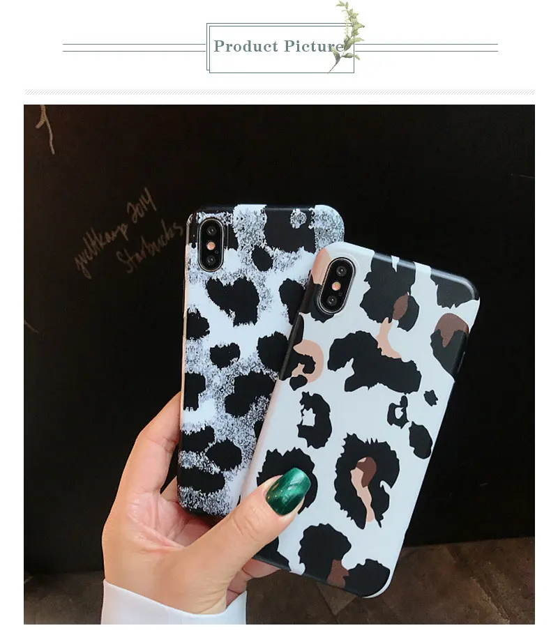 Leopard Soft Phone Case For iPhone 6 6 S Plus 7 7Plus Fundas Cover Case For iPhone 8 8 Plus X XS XR Max 6S Cases Coque Capinha (9)