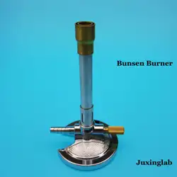 Лабораторный Bunsen газовая горелка из сплава и латуни-Single