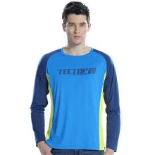 Ectop открытый с длинными рукавами быстросохнущая Футболка мужская сезон весна-лето Спорт Восхождение Пеший Туризм Бег дышащая Футболки для девочек одежда