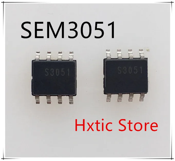 NEW 10PCS LOT S3051 SEM3051 SOP8