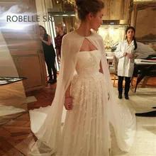 Простые элегантные длинные шифон пиджак Люкс Свадебный накидка без рукавом Дешевые Болеро Обёрточная бумага шаль