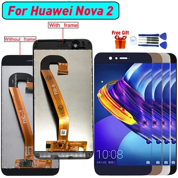 

For Huawei nova 2 Display LCD Screen Digitizer Assembly For Huawei nova 2 PIC-AL00 display screen lcd module Black White Gold