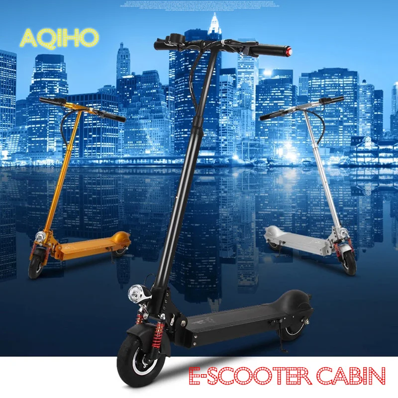 

AQIHO Super Power Turbo 120km Range Climbing Double Damping Frame Lithium Battery 10" Portable Foldable Electric Motor Scooter