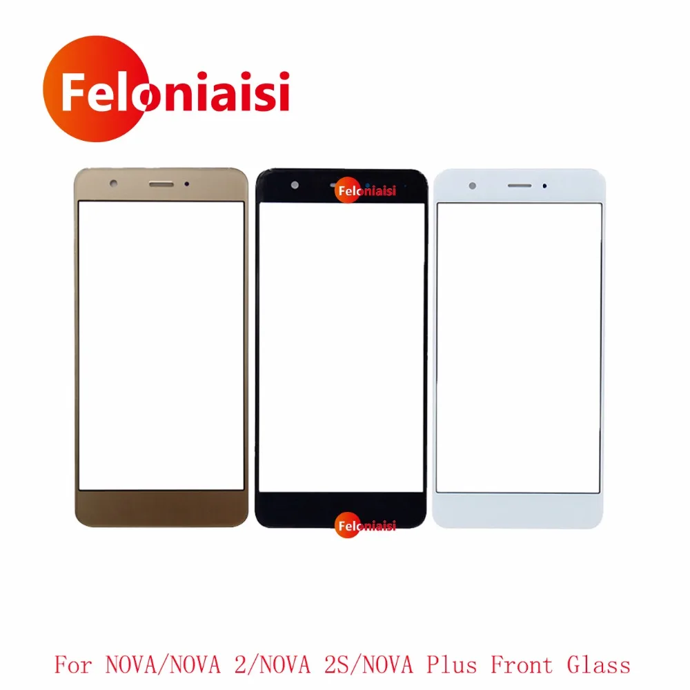 10Pcs/lot Replacement For Huawei NOVA/NOVA 2/NOVA 2S/NOVA Plus LCD Front Outer Glass Lens Touch Screen Panel+Tracking Code | Мобильные