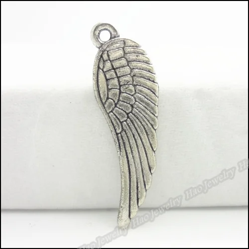 

90pcs Vintage Charms Wing Pendant Tibetan silver Zinc Alloy Fit Bracelet Necklace DIY Metal Jewelry Findings