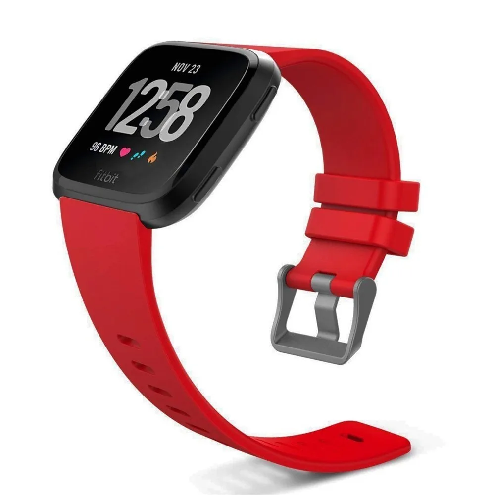 Сменные наручные часы ремешок для браслета Fitbit Versa Lite/Versa мягкий силиконовый