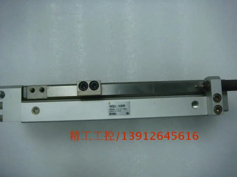 

[SA] SMC original second-hand 8-9 new MXQ20-125BSR slide cylinder with hydraulic buffer with self-locking spot