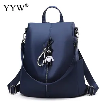 

Simple Casual Backpack Women Bookbag Girl Oxford Multifunction Backpack Designer Shoulder Bag Woman School Bag For Teenage Girl