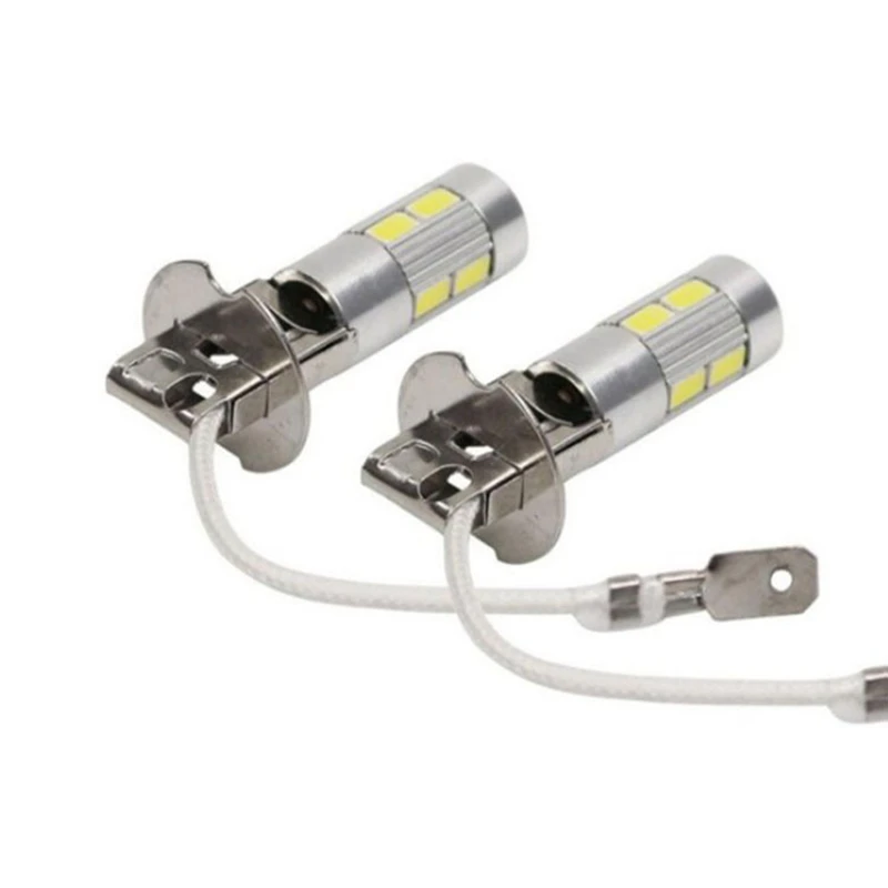 1 шт. Высокое качество алюминий H3 10 LED 5630 SMD Противотуманные фары светодиодные
