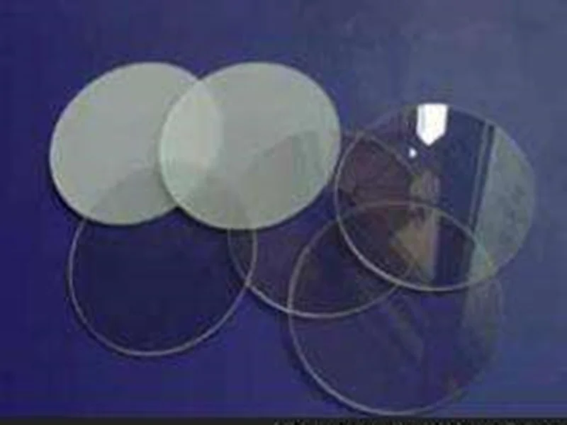 Sapphire Square Al2O3 Single crystal substrate D22.5*1.0mm glasfolie