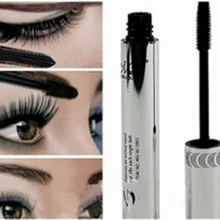 Новая брендовая Черная тушь для ресниц Длинные ресницы силиконовая щетка изогнутая Удлиняющая Тушь для ресниц водостойкий макияж-27