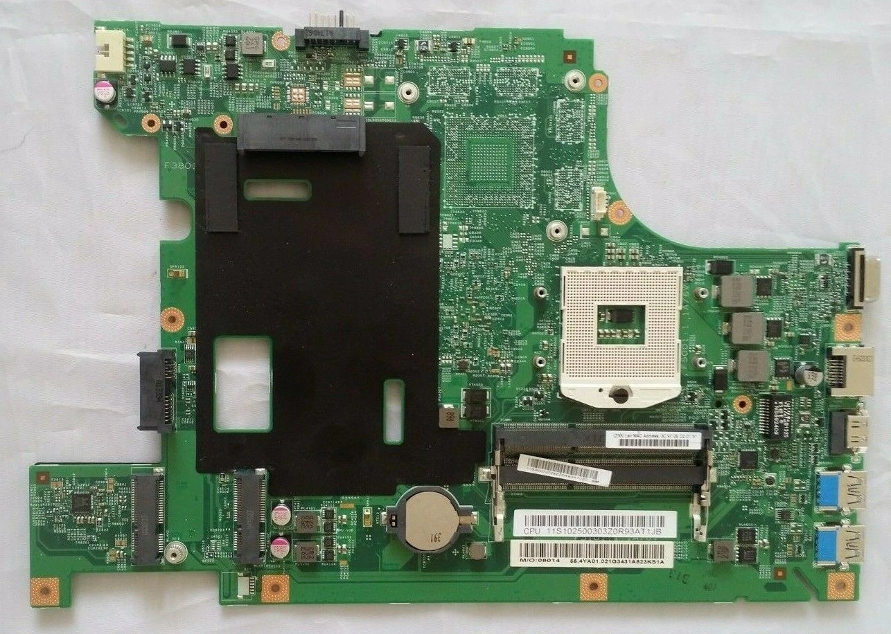 55.4YA01.001 B590 материнская плата для ноутбука Lenovo HM70 UM PGA989 DDR3 555.4ya01. 001 | Компьютеры и