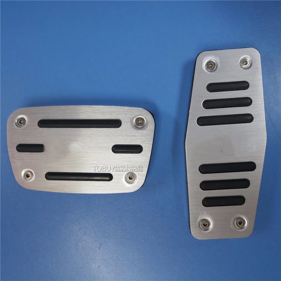 

TTCR-II Car Accessory Aluminium Non slip Gas Accelerator Brake Foot Rest Pedals Pad For Cadillac XTS AT,Antiskid pads stickers